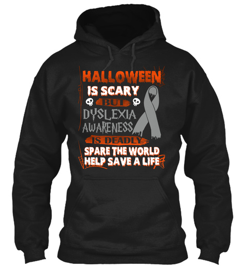 Halloween Shirt For Dyslexia Awareness
