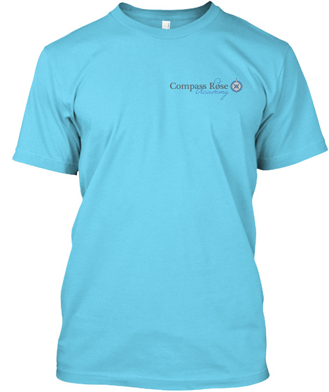 Compass Rose Academy Tahiti Blue T-Shirt Front