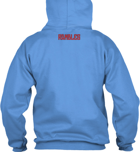 Ramble6 Carolina Blue T-Shirt Back