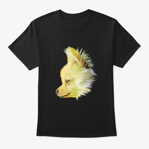 Wpap Art Canine Black T-Shirt Front