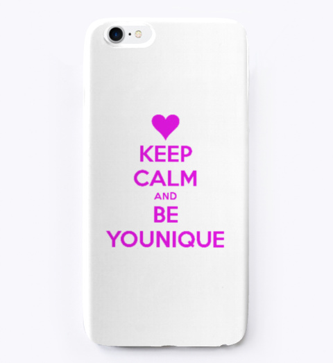 Keep Calm And Be Younique Standard T-Shirt Front