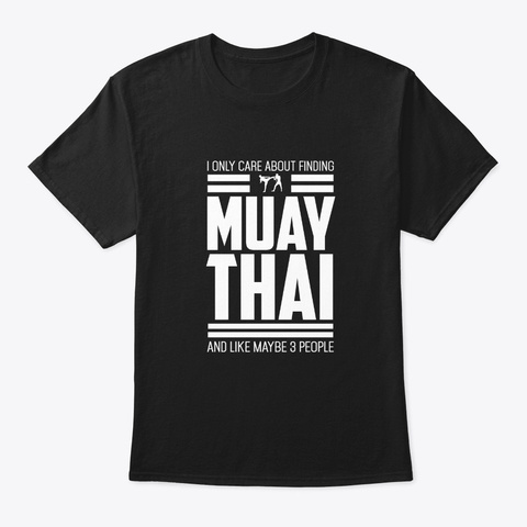 Only Care About Muay Thai Retro Mma
