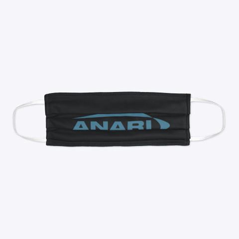 Khronos Anari™ Mask Black T-Shirt Flat
