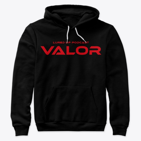 Show Your Colors   Valor Black T-Shirt Front