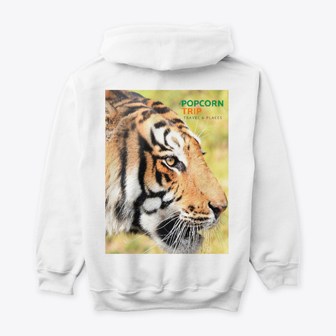Bengal Tiger Tees &Amp; Hoodies White Camiseta Back