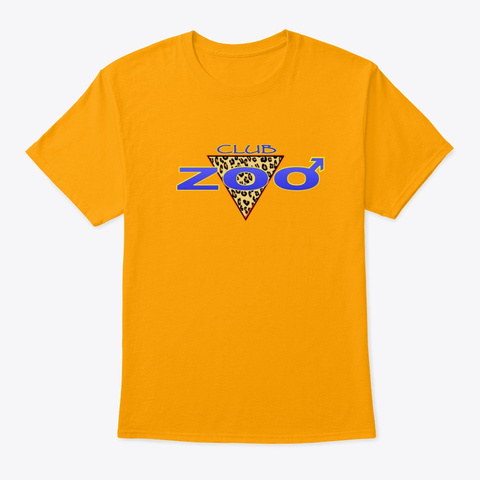 Club Zoo Gold T-Shirt Front