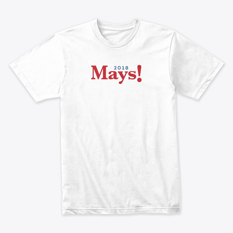 Billy Mays Campaign White T-Shirt Front