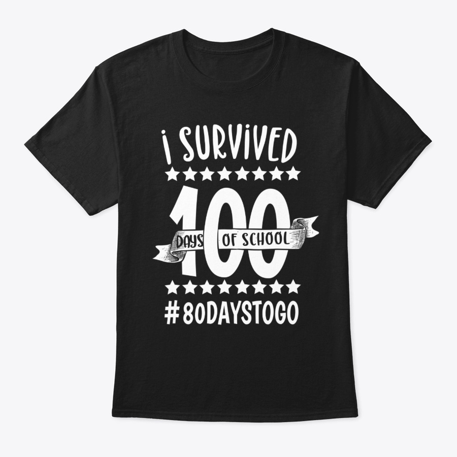 100 Days Of School Shirt For Girls Boys Unisex Tshirt