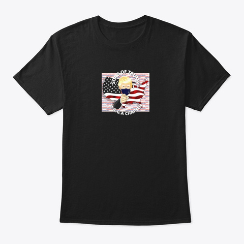 Sons Of Trump Maga Chapter Black T-Shirt Front