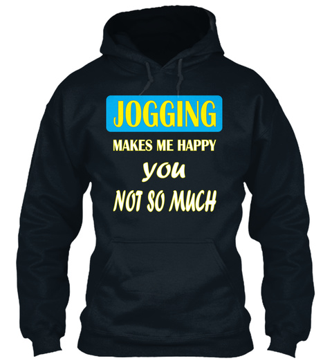 Jogging French Navy T-Shirt Front