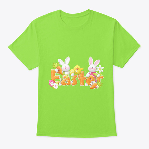 Easter Lime T-Shirt Front