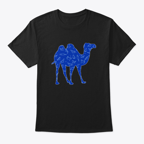 Camel 127 Black T-Shirt Front