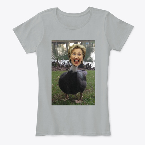 Duck Hillary Grey T-Shirt Front