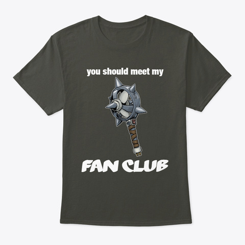Fan Club Smoke Gray T-Shirt Front