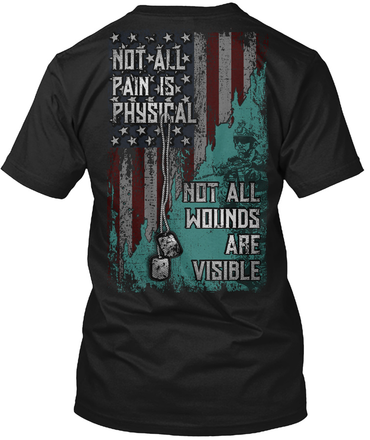 PTSD Physical Visible Unisex Tshirt