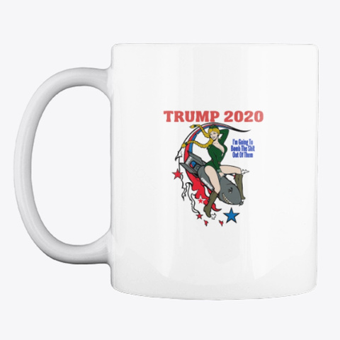 Trump 2020 White T-Shirt Front