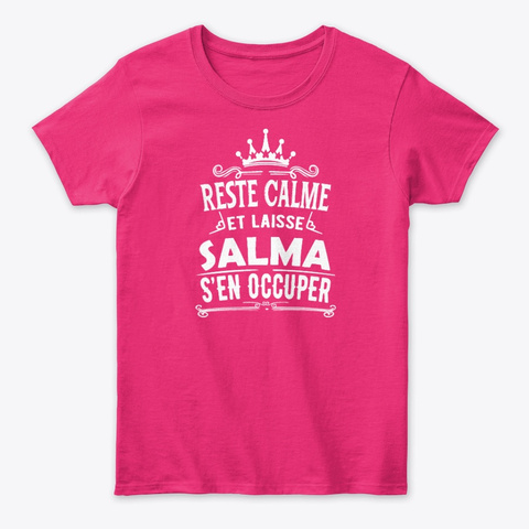 Reste Calme Salma Sen Occuper Unisex Tshirt