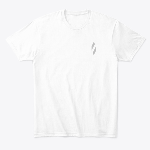 White Icon White T-Shirt Front
