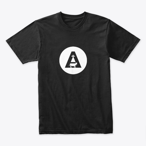 Alien Abduction 1 🚀 #Sfsf Black T-Shirt Front