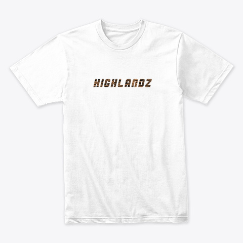 Joe Zoo White T-Shirt Front