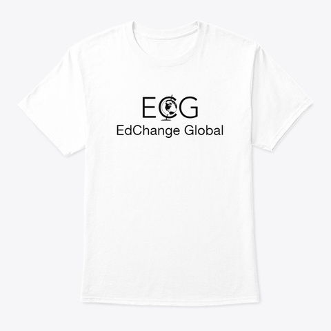 Ed Change Global Tee White T-Shirt Front