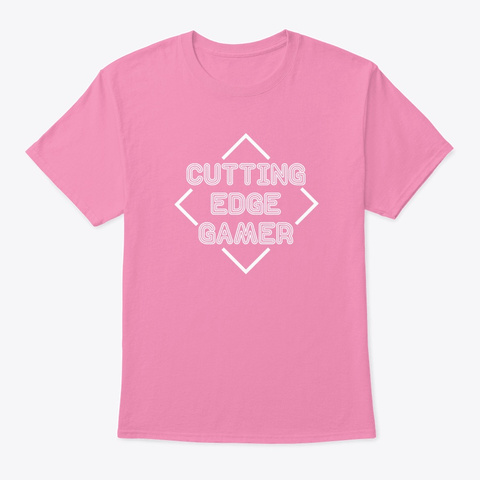 Cutting Edge Gamer   Psych Pink T-Shirt Front