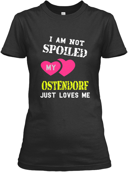OSTENDORF spoiled patner Unisex Tshirt