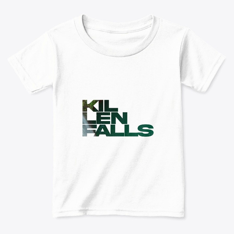 Killen Falls Ballina Emigrant Creek Dam White  T-Shirt Front