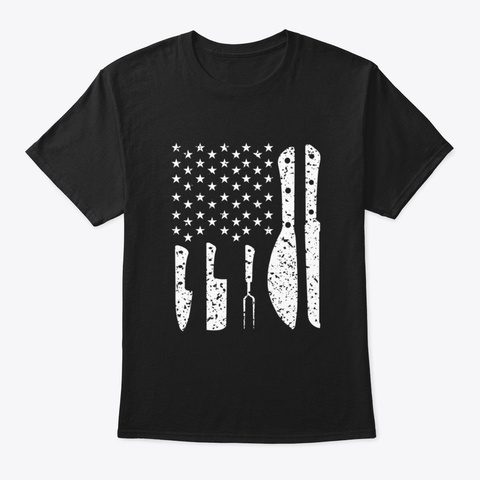American Chef Black T-Shirt Front