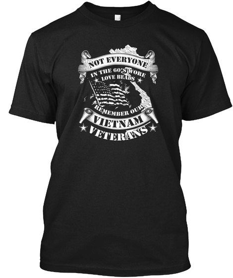 Veteran T Shirt Black T-Shirt Front