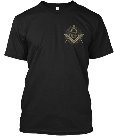 Monuments Upon The Square  Black T-Shirt Front