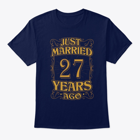 Just Married 27 Years Ago Anniversary