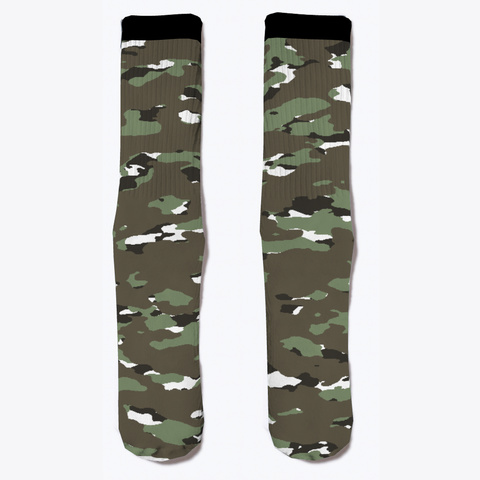 Military Camouflage   Alpine Iii Standard Camiseta Front