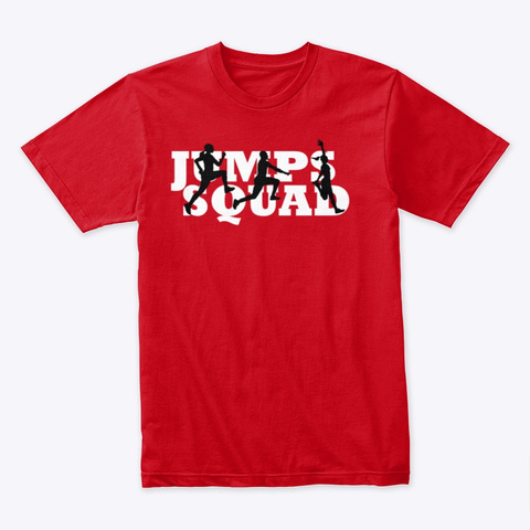 Join The Jumps Squad (V1) Red Camiseta Front
