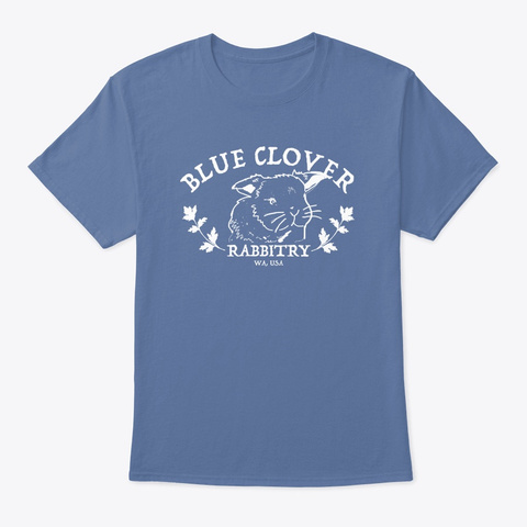 Blue Clover  Denim Blue T-Shirt Front