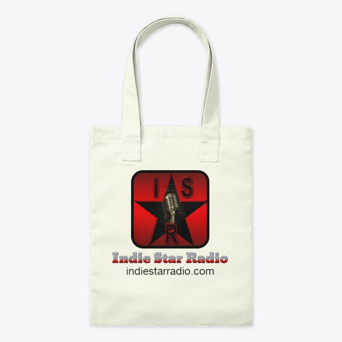 Official Indie Star Radio Tote Bag Natural T-Shirt Front
