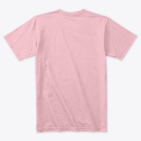 Evidence Light Pink áo T-Shirt Back