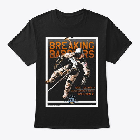 Breaking Barriers Black T-Shirt Front