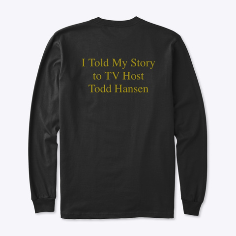 Legacy Story Project Apparel Black T-Shirt Back