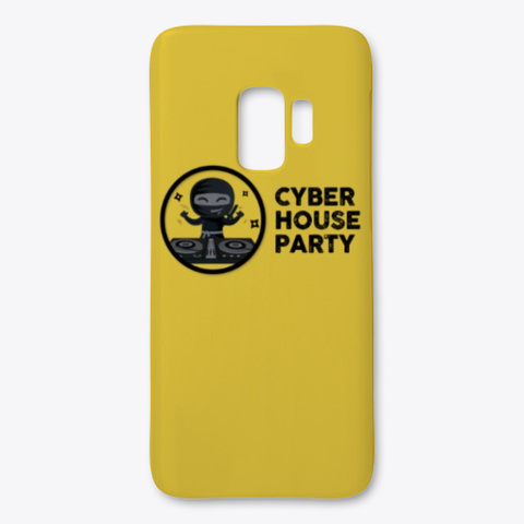 Samsung Cyber House Party Phone Case Yellow T-Shirt Front