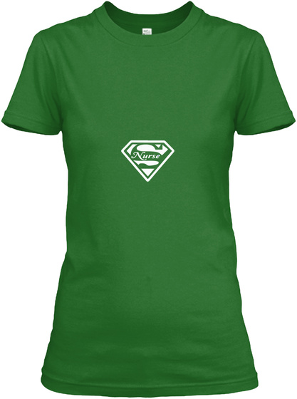Nurse S Irish Green T-Shirt Front