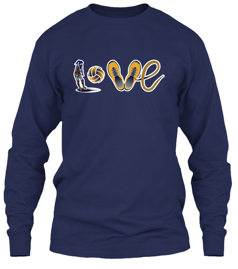 Love Navy T-Shirt Front