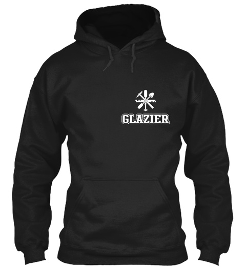 Glazier Black T-Shirt Front