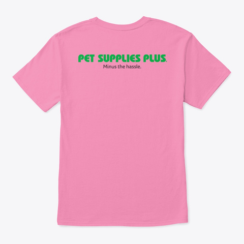 Rosey's Logo Pink T-Shirt Back