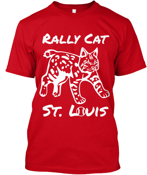 Rally Cat St.Louis Red T-Shirt Front