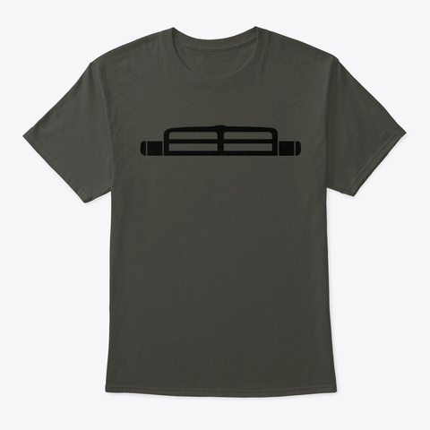 Second Gen Dodge  Smoke Gray T-Shirt Front