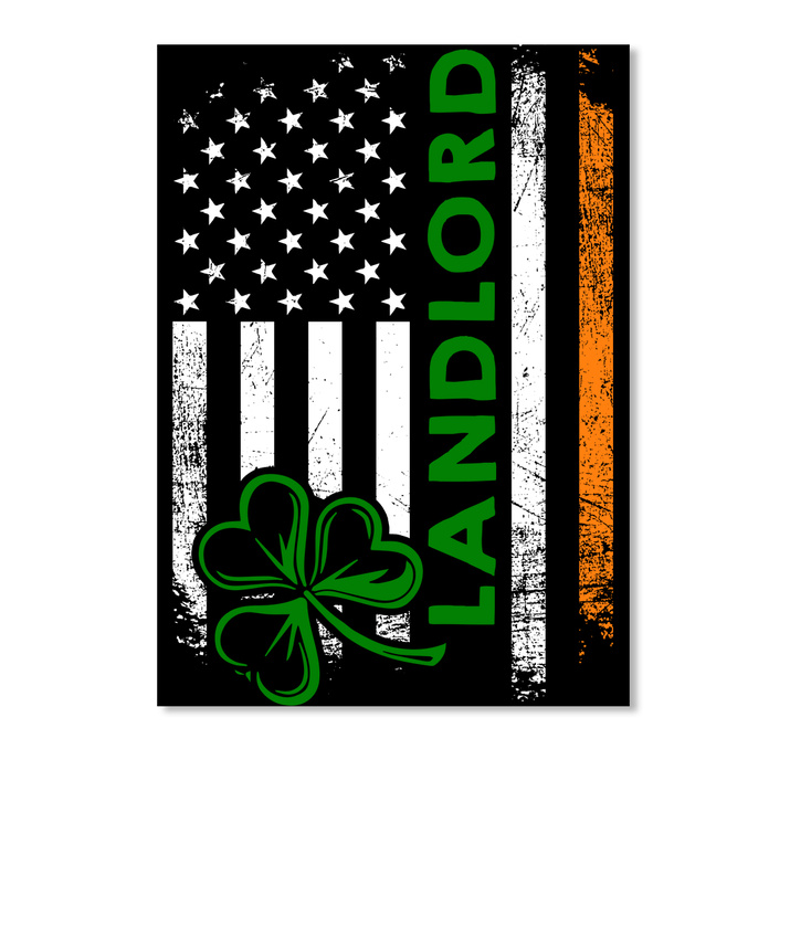 Irish Landlord Flag Sticker Portrait Ebay