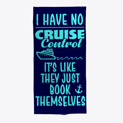 Cruise Control 2 Dark Navy T-Shirt Front