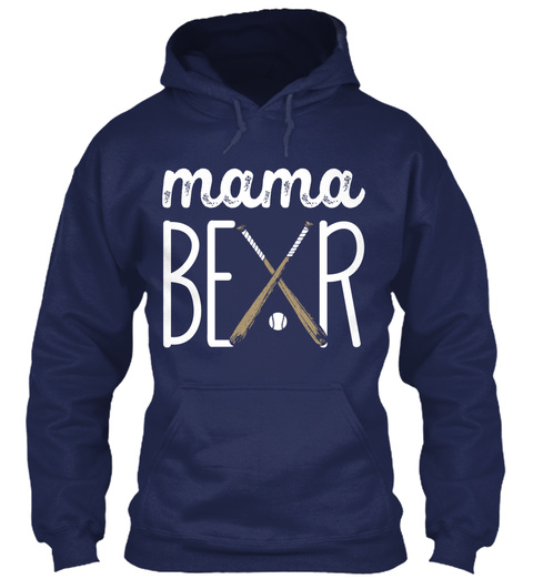 Mama Bexr Navy T-Shirt Front