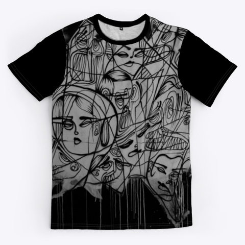 T Shirt: Artistic Team Black T-Shirt Front